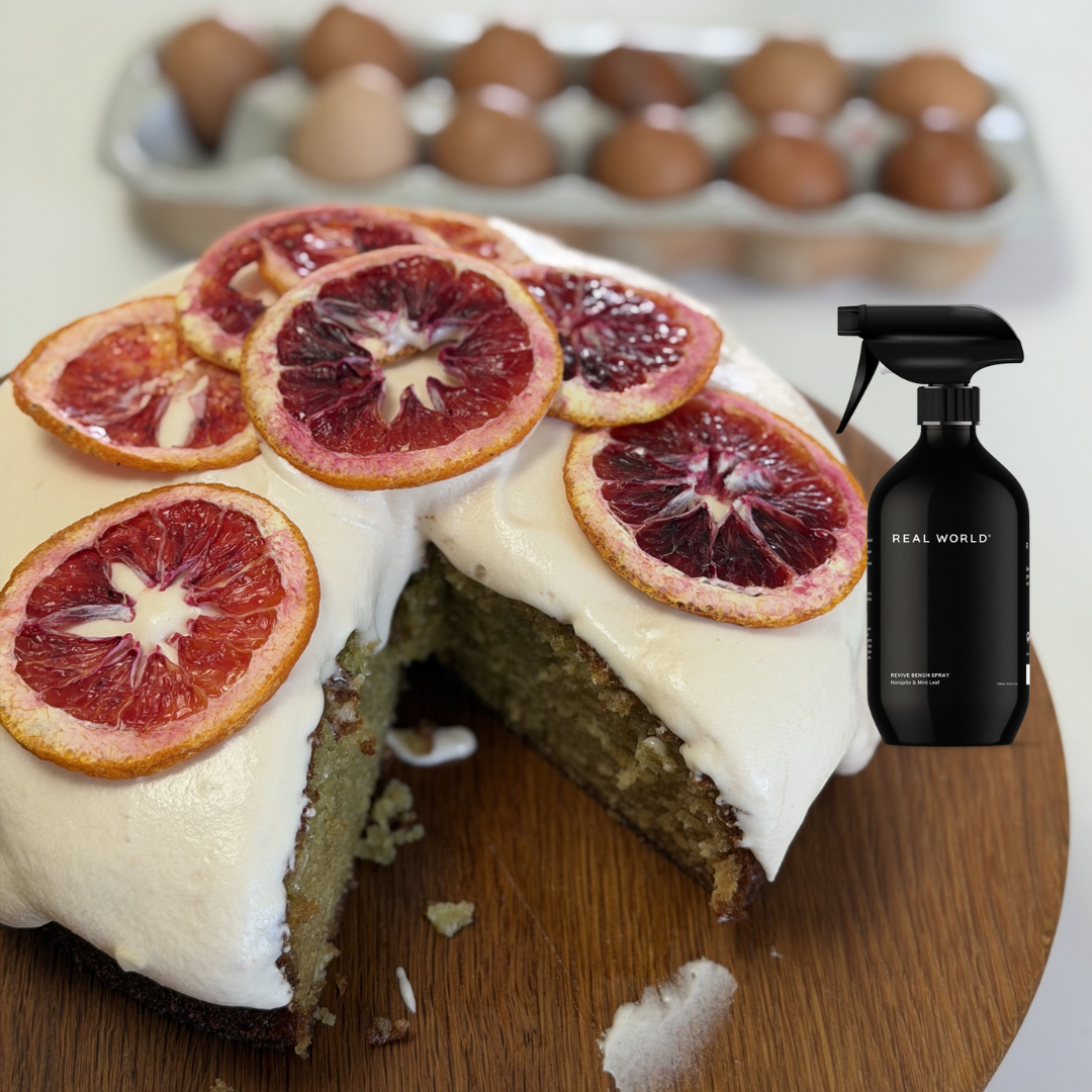Blood Orange & Olive Oil Cake