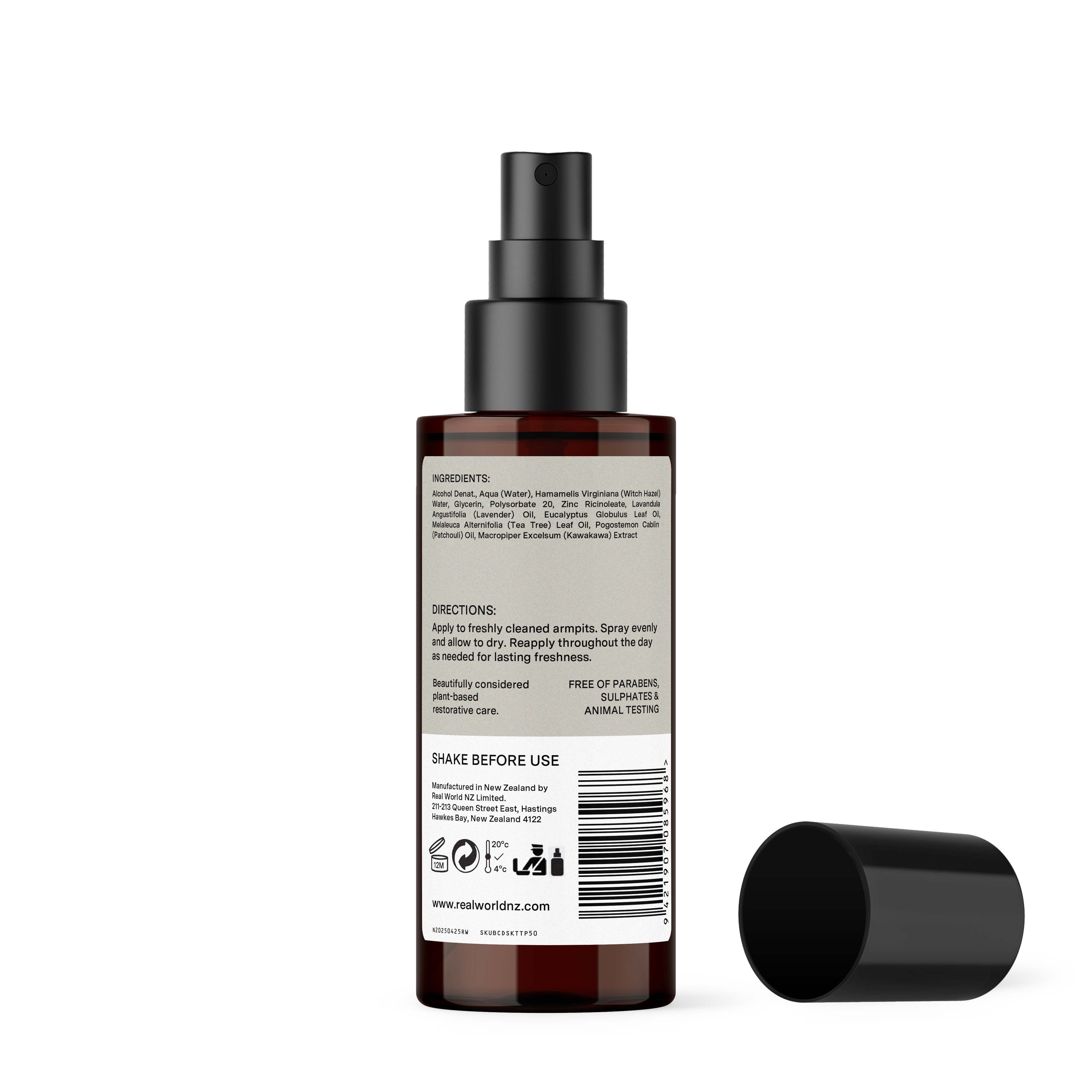Kawakawa & Tea Tree Leaf Deodorant