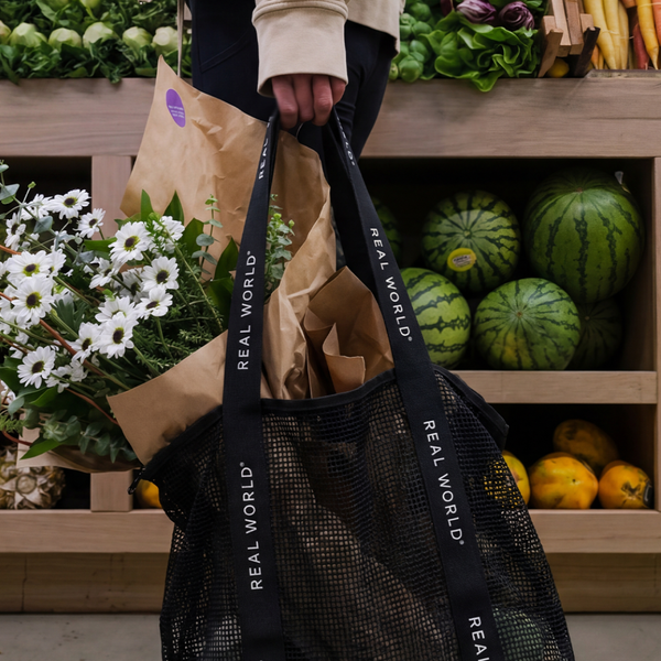 Real World Mesh Bag - Black