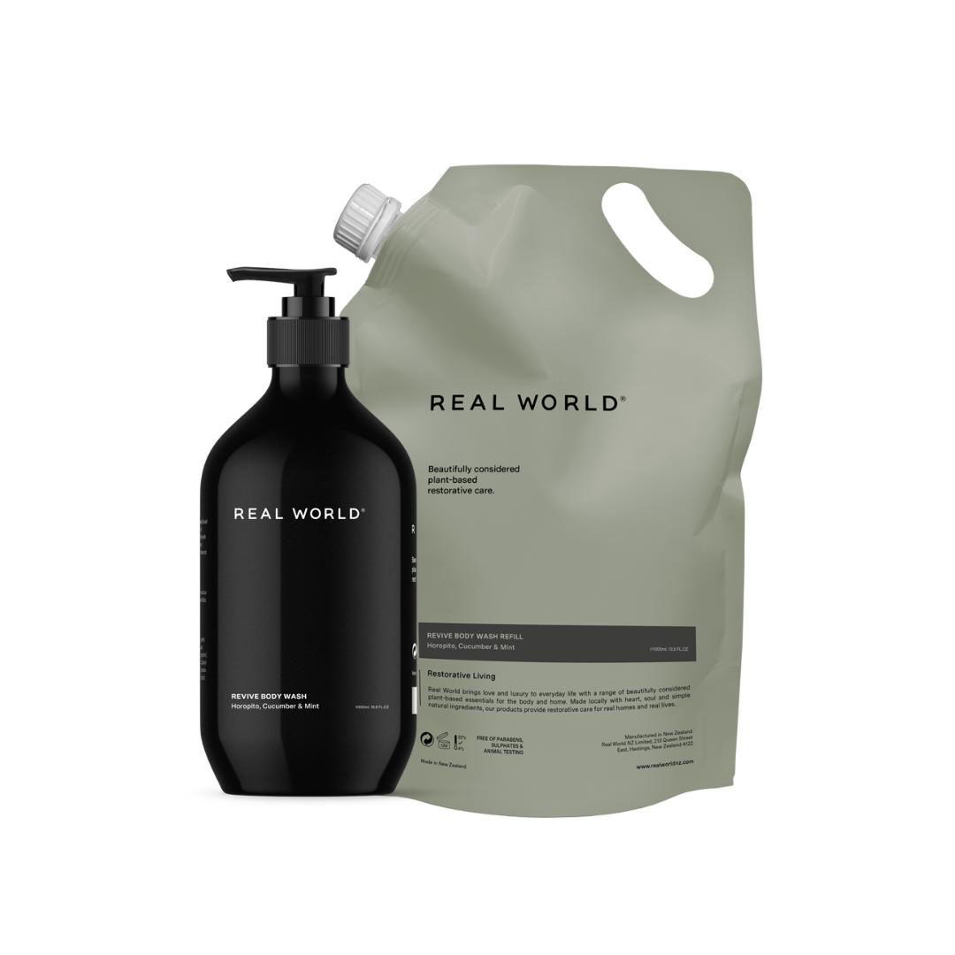 Horopito Cucumber & Mint Body Wash & Refill Bundle