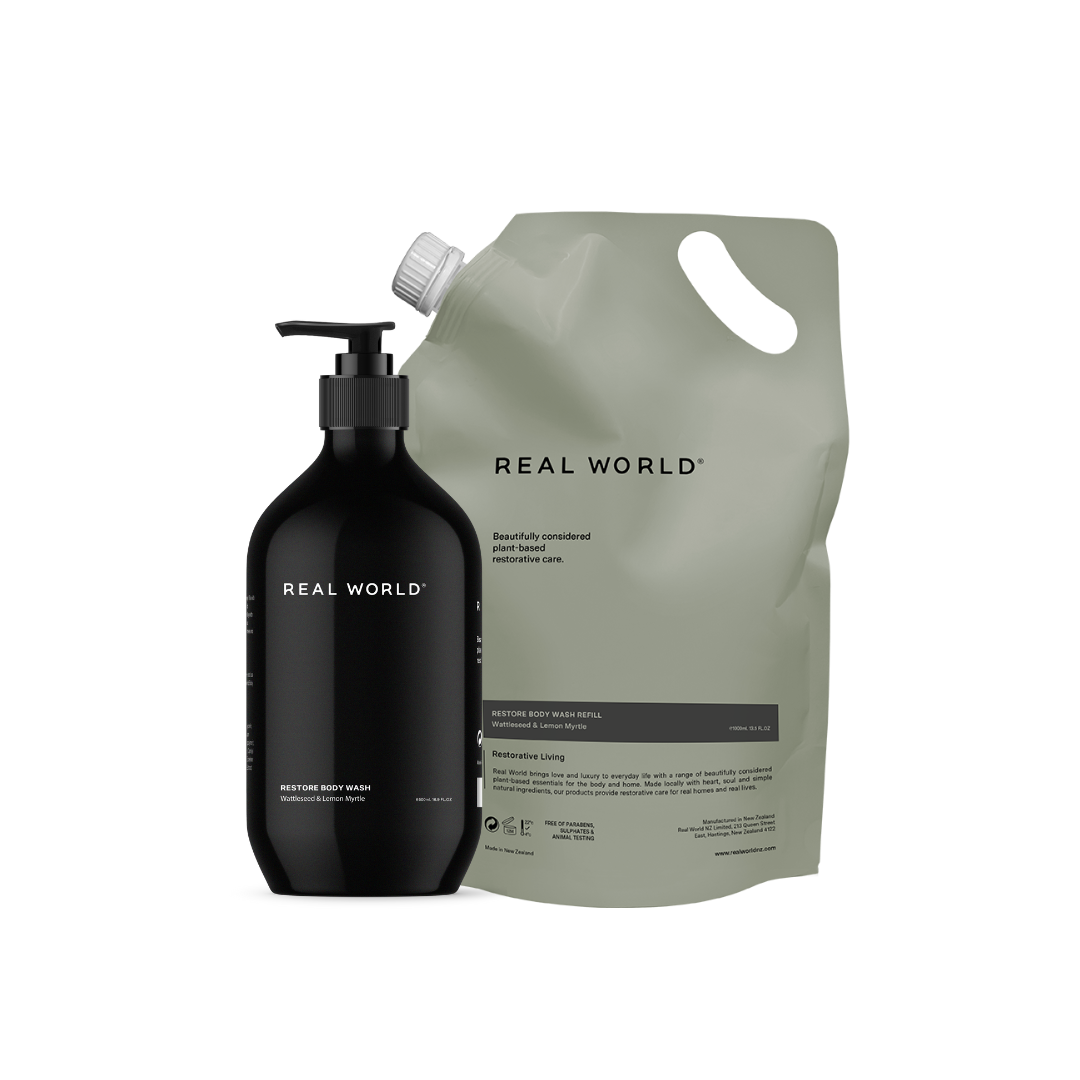 Wattleseed & Lemon Myrtle Hand Wash & Refill Bundle