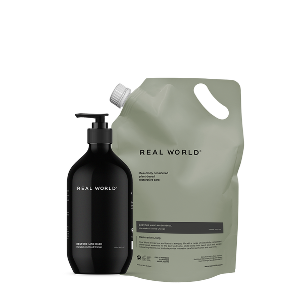 Harakeke & Blood Orange Hand Wash & Refill Bundle