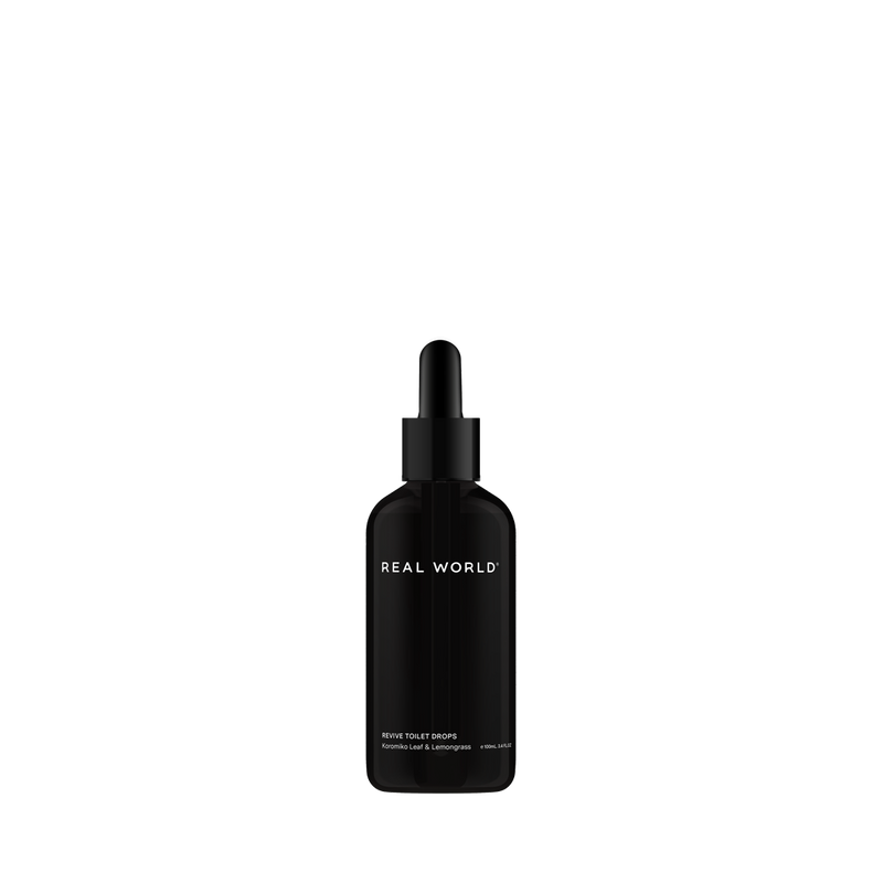 Koromiko Leaf & Lemongrass Toilet Drops – Real World New Zealand