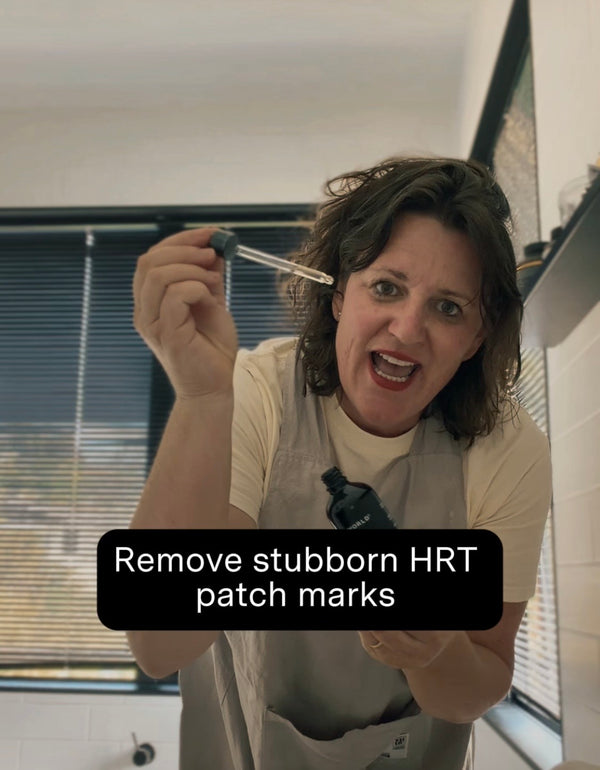 HRT Patch Removal AKA Toilet Drops
