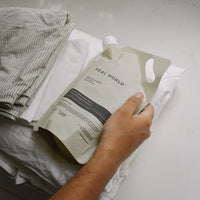 Hoheria Pōhutukawa & Mandarin Hand Wash, in use