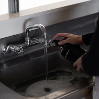 Hoheria Pōhutukawa & Mandarin Hand Wash, in use